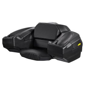 VEVOR ATV Rear Storage Box and Lounger, 95L ATV Cargo Box with Seat & Backrest