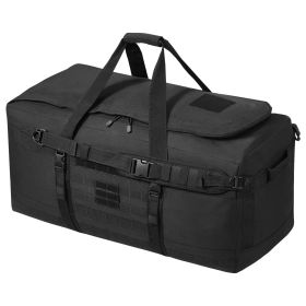 Tactical Duffle Bag, 100L Gym Bag Duffle with Molle Design and Multi-mesh Bag, Military Travel Bag for Men and Women, Tactical Gear Bag for Overn